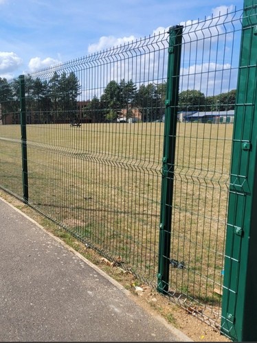 Mesh security fencing - v, x