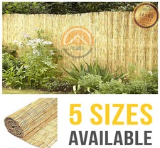 Natural Reed Fence Screening
