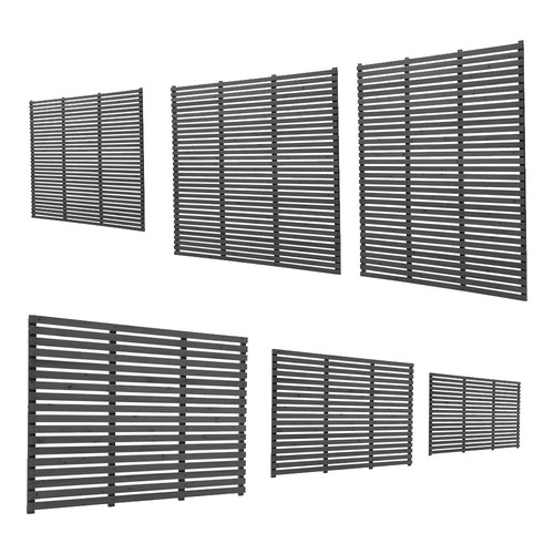 6ft horizontal slatted - 6ft,