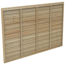 Pressure Treated Overlap Fence