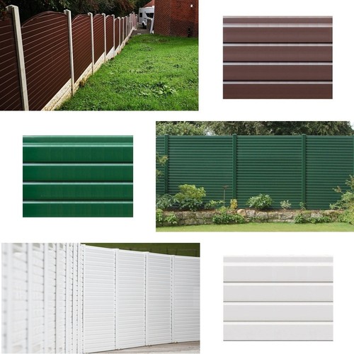 Plastic fence panels pvc - fence,